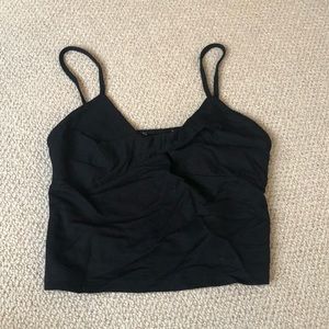 Black Tank Crop